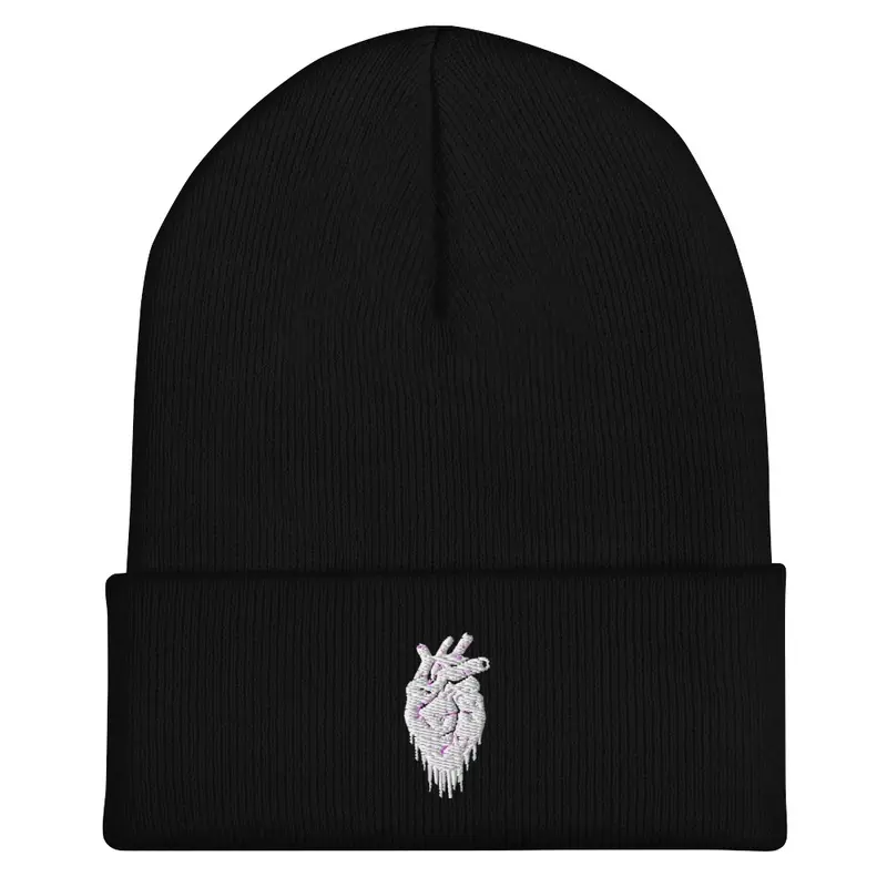 Dark Hearted Heart Beanie